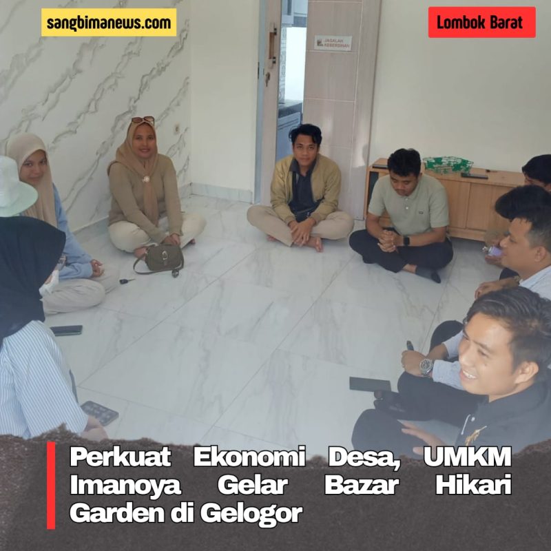 Perkuat Ekonomi Desa, UMKM Imanoya Gelar Bazar Hikari Garden di Gelogor