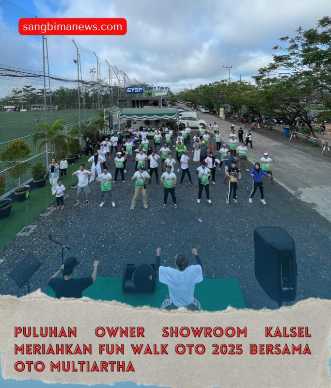 Puluhan Owner Showroom Kalsel Meriahkan Fun Walk OTO 2025 Bersama OTO Multiartha
