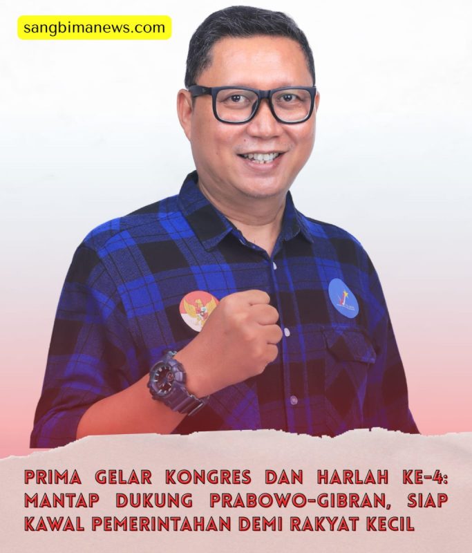 PRIMA Gelar Kongres dan Harlah ke-4: Mantap Dukung Prabowo-Gibran, Siap Kawal Pemerintahan demi Rakyat Kecil